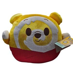 NEW Disney Munchlings Winnie the Pooh Honey Cake Scented Plush‎ Pillow NWT